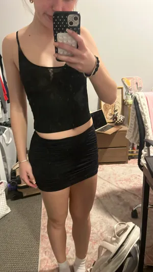 Black Mini Skirt thumbnail 1