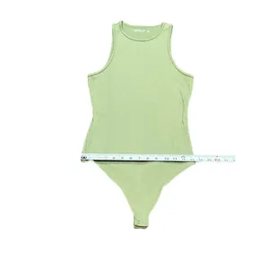 Abercrombie & Fitch Soft AF Collection Size Womens‎ Medium Green Ribbed Tank thumbnail 5
