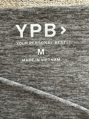 YPB Everyday Soft Flare Leggings Heather Gray size medium thumbnail 5
