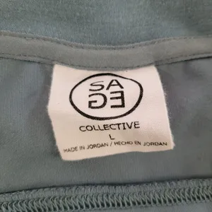 SAGE Collective Women’s Large Oversized Crewneck Sweater Pullover thumbnail 6