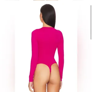 Good American Scuba Crewneck Bodysuit thumbnail 2