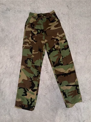 Camo Cargo Pants - Green Camo size XS thumbnail 2