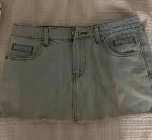 Edikted Denim Mini Skirt thumbnail 1
