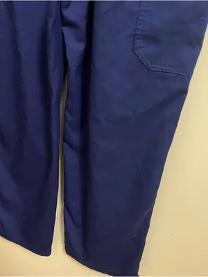 NiaaHinn Womens Dark Navy Blue Scrub Pants L Large Scrubs Medical Nursing Nurse thumbnail 7