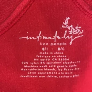 Free People Intimately Ribbed Hot Pink Crop Top Super Soft Tank M/L thumbnail 6