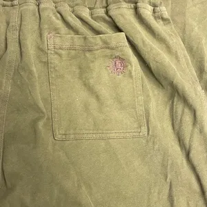 The Territory Ahead Olive Green Cotton Lounge Pants LX 29 Drawstring Wide Leg thumbnail 5
