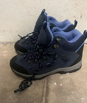 Woman’s waterproof hiking boots blue thumbnail 1