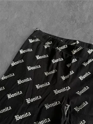 VIVA LA BONITA | Allover Print Bike Shorts Size XL thumbnail 3