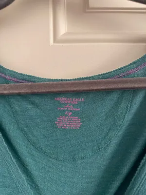 American Eagle Outfitters Green Top thumbnail 2