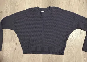 Hollister Ribbed Cropped Sweater thumbnail 1