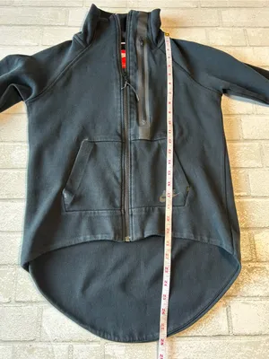 Nike Tech Fleece Moto Cape Women’s Full-Zip Jacket - Black Size Small thumbnail 7