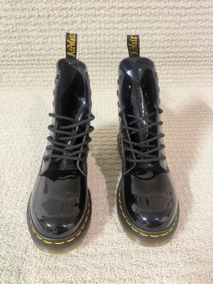 Dr. Martens 1460 Patent Leather Boots Black Women's Size 7 NEW Without Box thumbnail 3