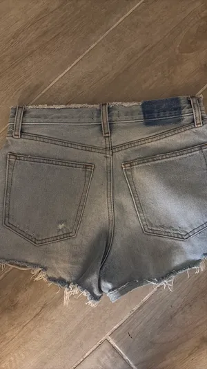 Abercrombie and Fitch denim cut off shorts thumbnail 3