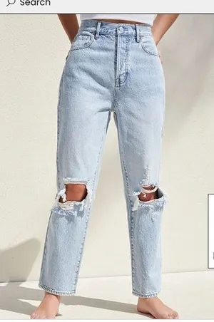 Pacsun High Rise Distressed Jeans thumbnail 1
