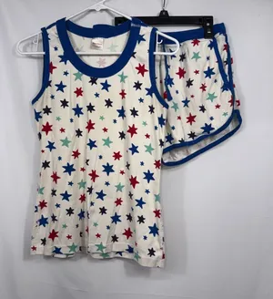 Hanna Andersson Women’s S Star Pajama Set Organic Cotton thumbnail 1