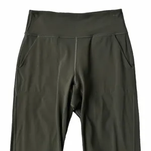 Lululemon Align Jogger 28" Dark Olive Green Nulu High Rise Pants Size 6 thumbnail 2