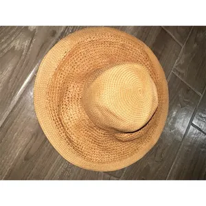 JCREW Textured summer straw hat Color Dusty dune o/s thumbnail 6