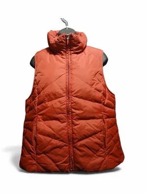 Kenneth Cole Reaction Women's Red Quilted Puffer Vest - Size L - INV316 A3 thumbnail 1