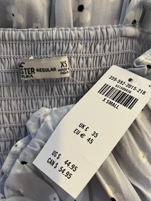 Hollister Dress Floral Blue Mini thumbnail 4