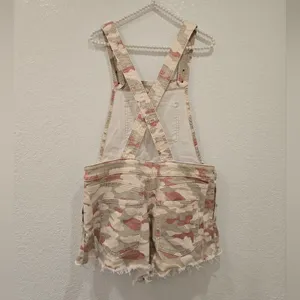 Anthropologie Pilcro Camo Overalls Romper Size S thumbnail 4