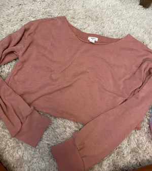 Plush Long Sleeve Crop thumbnail 1