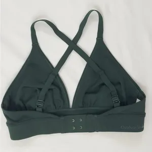 Outdoor Voices Sculpt Hi Apex Bra - Pine Green - S thumbnail 9