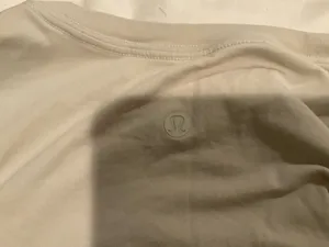 Lululemon oversized cream tee thumbnail 3