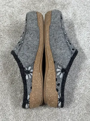 Täos Footwear Women's Woolderness 2 Wool Blend Fur Clogs in Grey 40/US 9 thumbnail 5