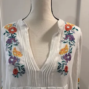 Free People Women’s Floral Embroidered Mini Dress Size XS thumbnail 3