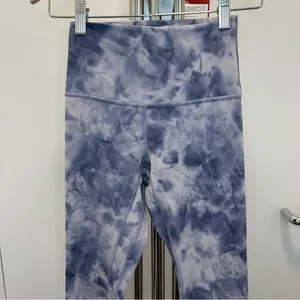 Lululemon Align Crop 21" in Diamond Dye Iced Iris Peri Purple thumbnail 5