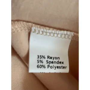 Peach Wide Leg Lounge Pants Jersey Knit Elastic Waist Pockets‎ Peach XL thumbnail 5
