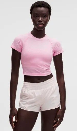 Lululemon Swiftly Tech Short Sleeve Cropped Shirt 2.0 thumbnail 1