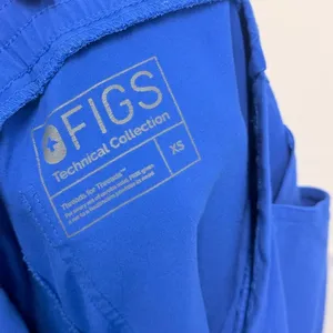 FIGS Scrub Set Catarina XS & Yola Skinny XS Royal Blue thumbnail 8