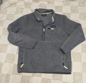 Patagonia Women's Retro Pile Marsupial‎ fleece pullover size M thumbnail 1
