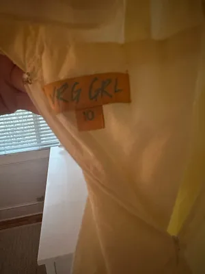 Verge Girl Light Yellow Mini Dress thumbnail 3