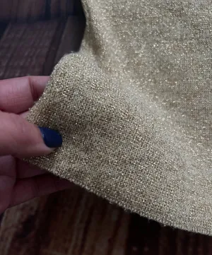 Kalico Women’s Sleeveless Scoop Neck Gold Metallic Knit Top Size Medium thumbnail 7