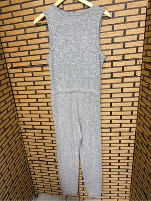 Rails gray marled knit tank jumpsuit size small thumbnail 2