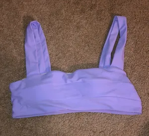 Padded Wide Strapped Bandeau Bikini Top thumbnail 1