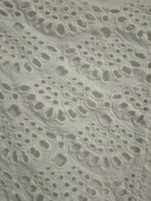 Tanya Taylor Cream Lace bohemian crochet Button-Front Women's midi Skirt size 2 thumbnail 8