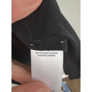 Danny And Nicole Black Bell Sleeve Dress Sz 14 thumbnail 5