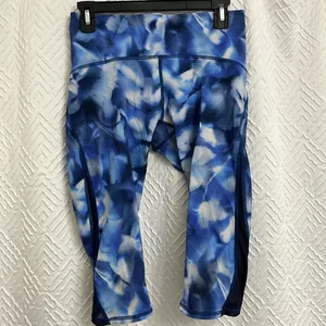 Lululemon Wunder Under‎ Hi-Rise 1/2 Tight Luxtreme Blush Blossom Alpine Size 8 thumbnail 4