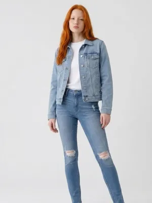 7 FOR ALL MANKIND Distressed Skinny Jeans thumbnail 3
