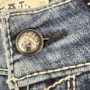 Ariat REAL Denim Womens Mid Rise Straight Leg Jeans Medium Wash‎ Western 29R thumbnail 5