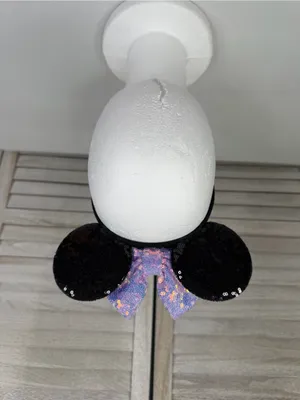 DISNEY Sequined Minnie Ears/Headband Black/Lavender-OS thumbnail 2