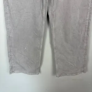 American Eagle Stretch Stovepipe Jeans High-Waisted‎ Grey Colored Denim Size 10 thumbnail 4