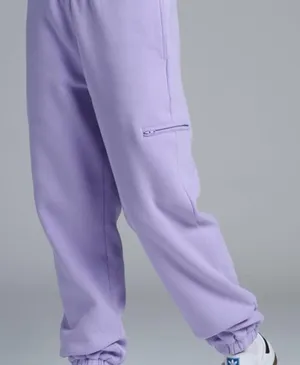 Comfrt Women's Purple Joggers-tracksuits thumbnail 1