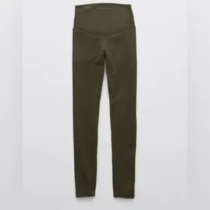 Aerie High Waisted Legging in Olive Green Size XS thumbnail 3