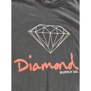 Diamond Supply Co. Women's Logo Shirt Top‎ Skateboarding Life Black Sz Large thumbnail 2