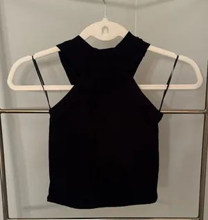 Black Halter Top thumbnail 1
