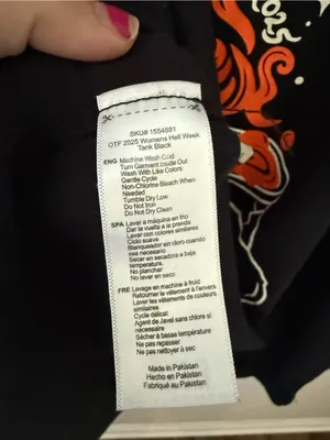 Orangetheory 2025 Hell Week Womens Medium Black Racerback Workout Tank thumbnail 6